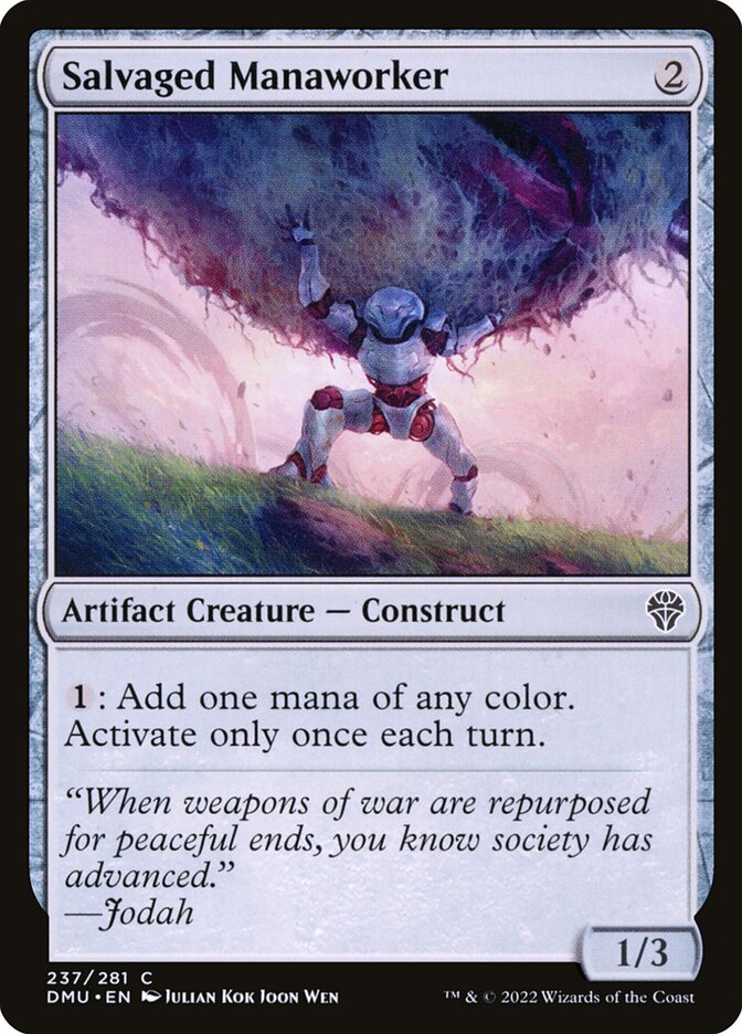 Salvaged Manaworker [Dominaria United] (237)