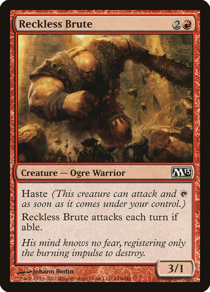 Reckless Brute [Magic 2013] (144)