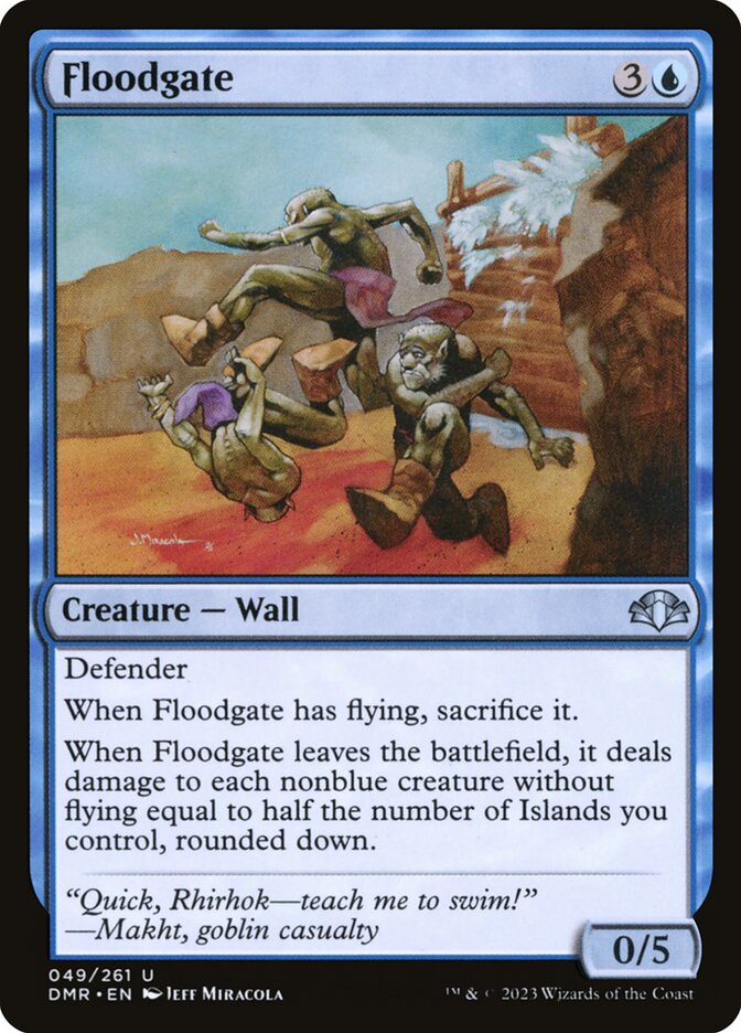 Floodgate [Dominaria Remastered] (49)