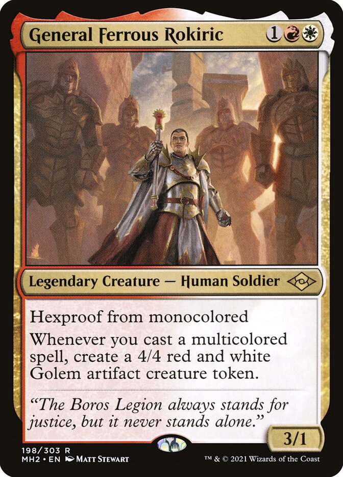 General Ferrous Rokiric [Modern Horizons 2] (198)