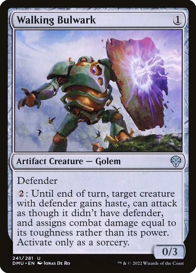 Walking Bulwark [Dominaria United] (241)