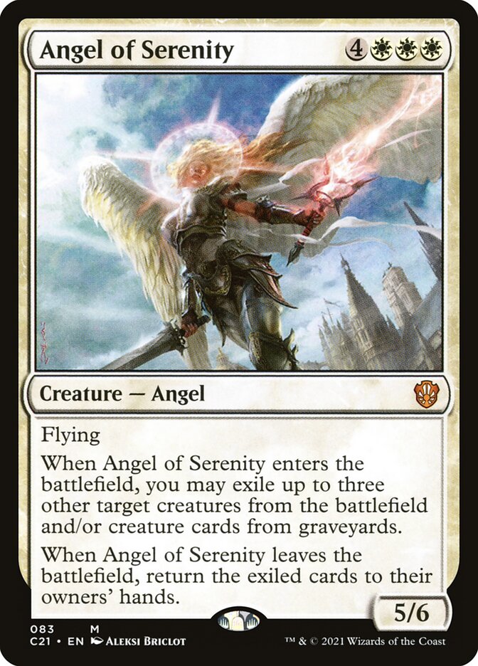 Angel of Serenity [Commander 2021] (83)
