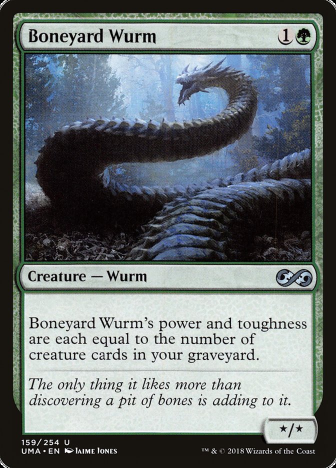 Boneyard Wurm [Ultimate Masters] (159)