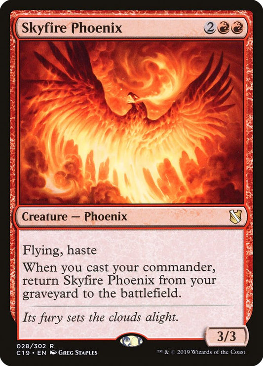 Skyfire Phoenix [Commander 2019] (28)