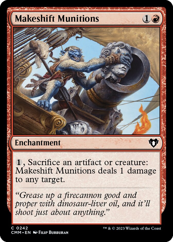 Makeshift Munitions [Commander Masters] (242)