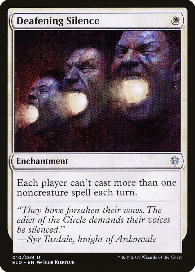 Deafening Silence [Throne of Eldraine] (10)