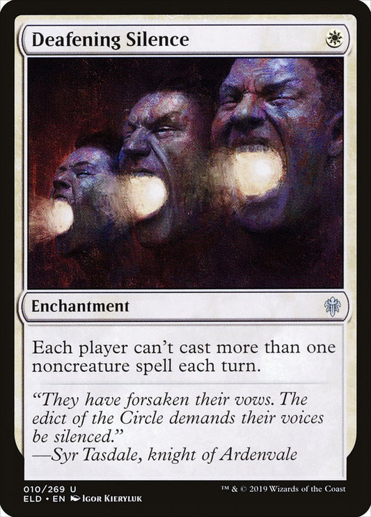 Deafening Silence [Throne of Eldraine] (10)