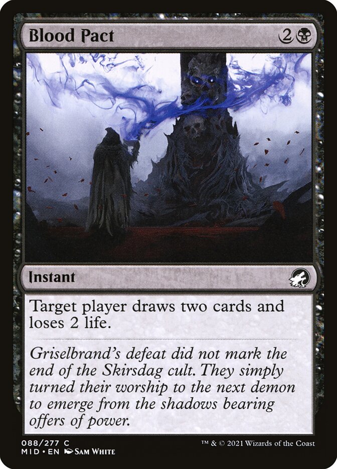 Blood Pact [Innistrad: Midnight Hunt] (88)