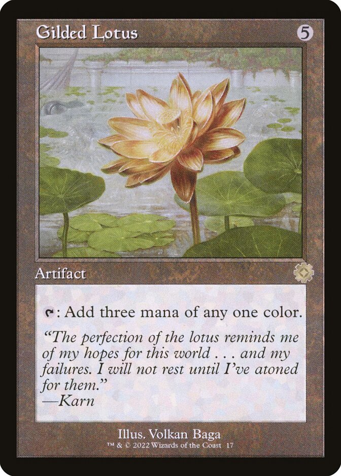 Gilded Lotus [The Brothers' War Retro Artifacts] (17)