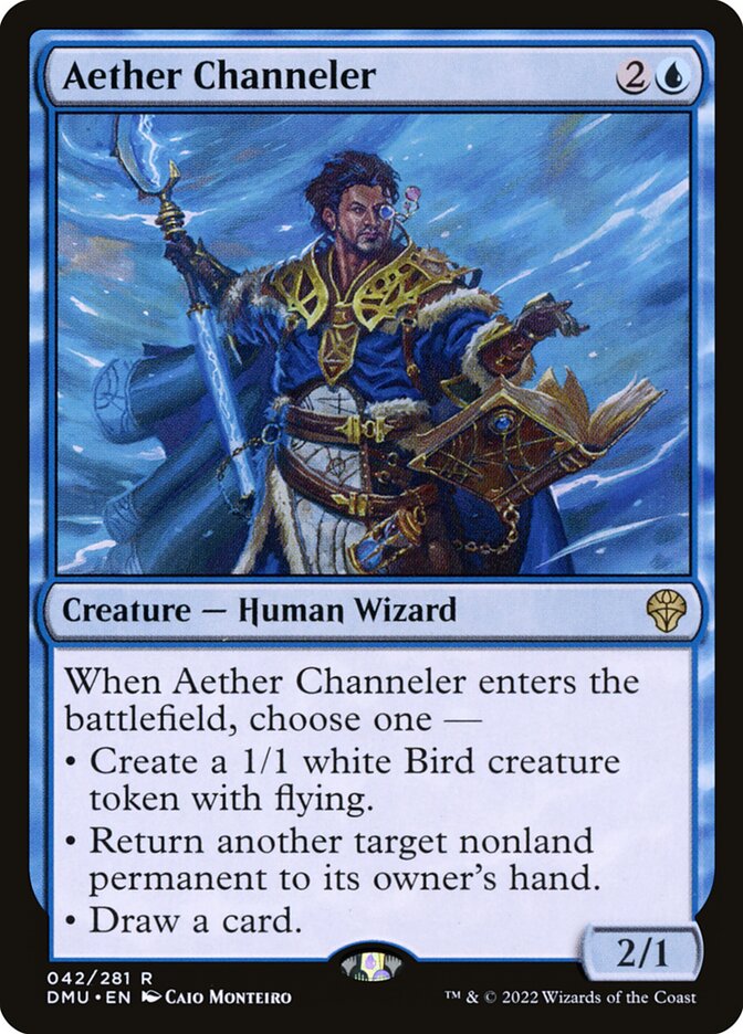 Aether Channeler [Dominaria United] (42)