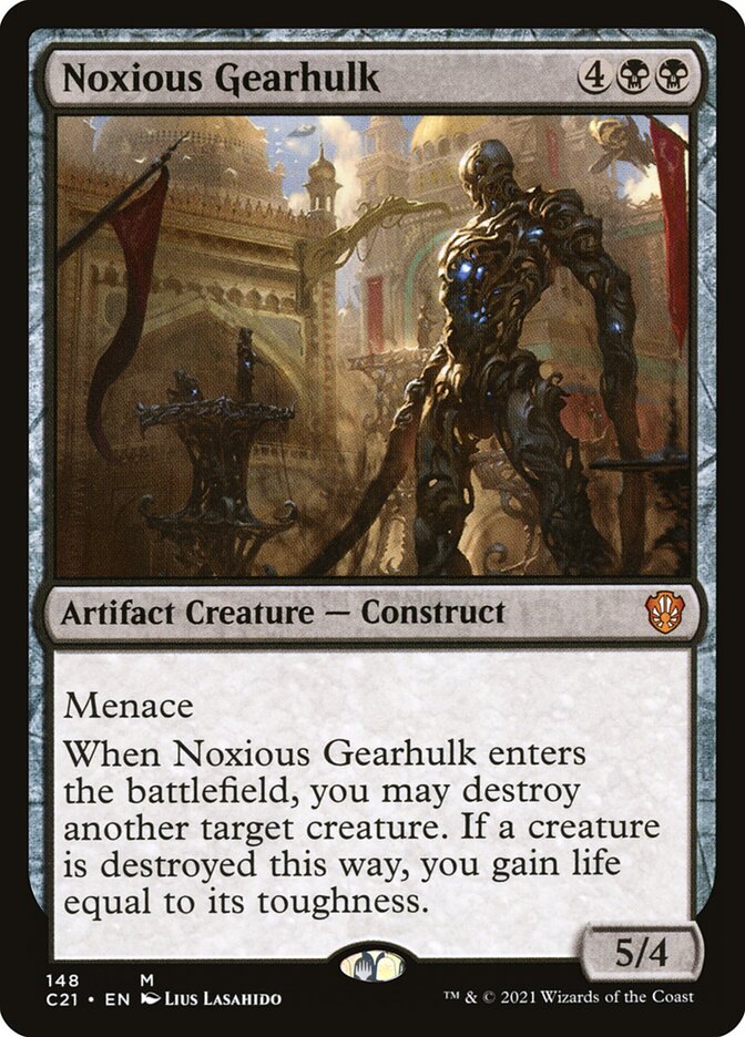 Noxious Gearhulk [Commander 2021] (148)
