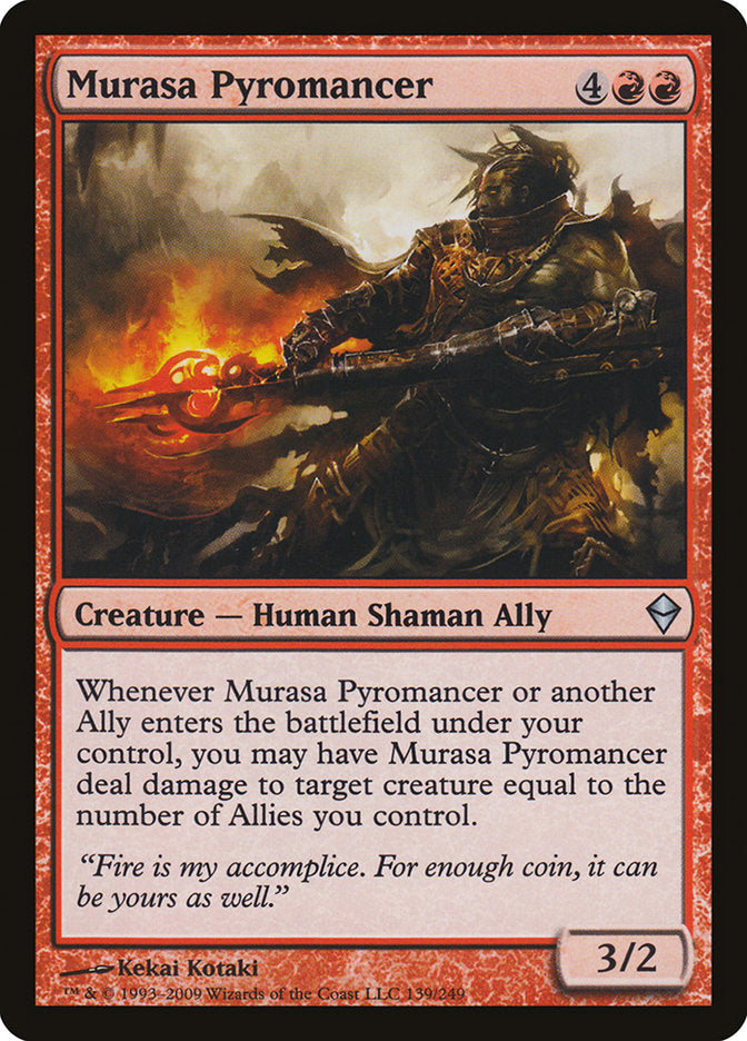 Murasa Pyromancer [Zendikar] (139)