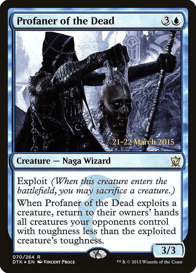 Profaner of the Dead [Dragons of Tarkir Promos] (70s)