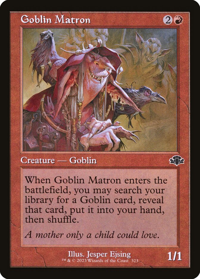 Goblin Matron [Dominaria Remastered] (323)