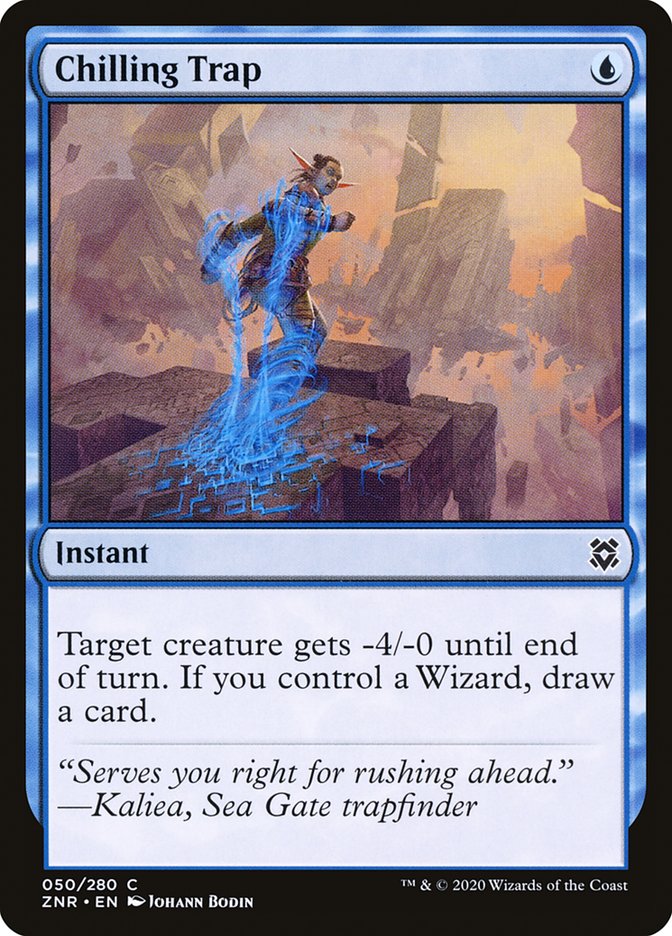 Chilling Trap [Zendikar Rising] (50)
