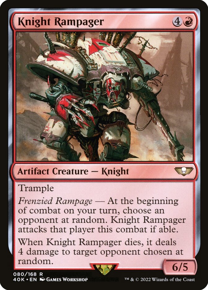 Knight Rampager [Warhammer 40,000 Commander] (80)