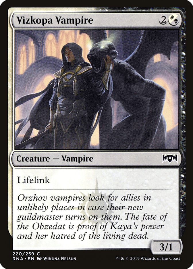 Vizkopa Vampire [Ravnica Allegiance] (220)