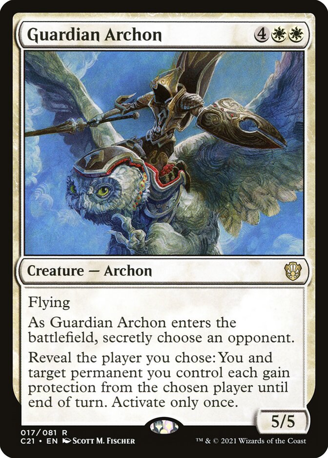 Guardian Archon [Commander 2021] (17)