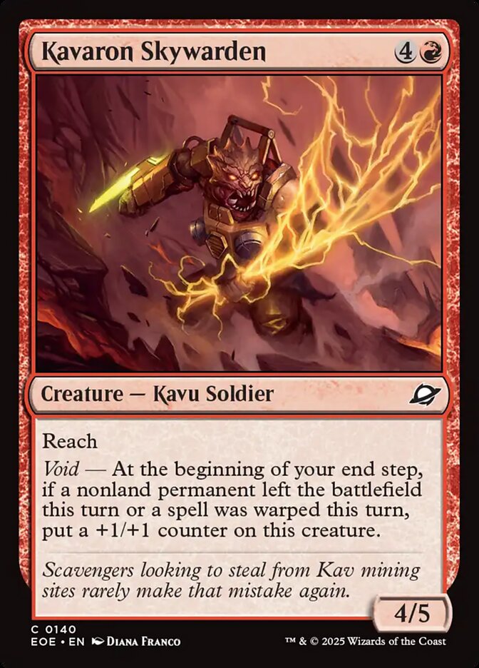 Kavaron Skywarden [Edge of Eternities] (140)