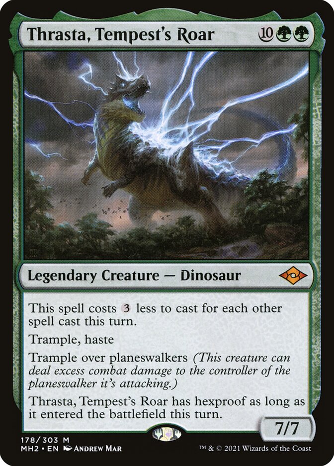 Thrasta, Tempest's Roar [Modern Horizons 2] (178)