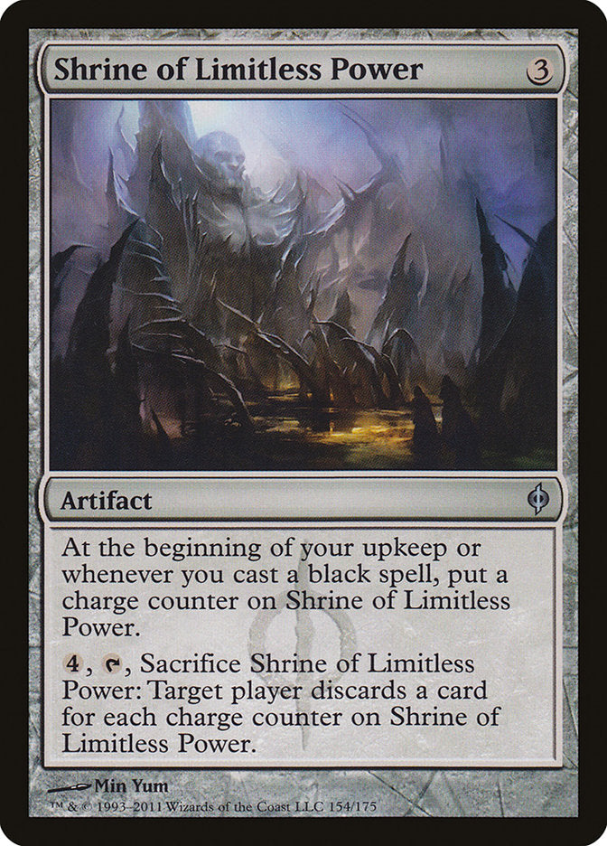 Shrine of Limitless Power [New Phyrexia] (154)