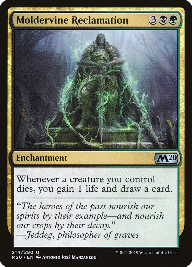 Moldervine Reclamation [Core Set 2020] (214)