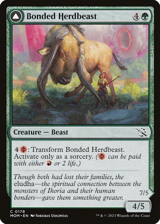 Bonded Herdbeast // Plated Kilnbeast [March of the Machine] (178)