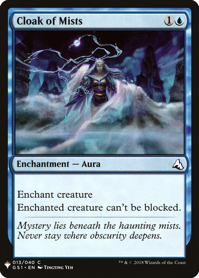 Cloak of Mists [The List] (GS1-13)
