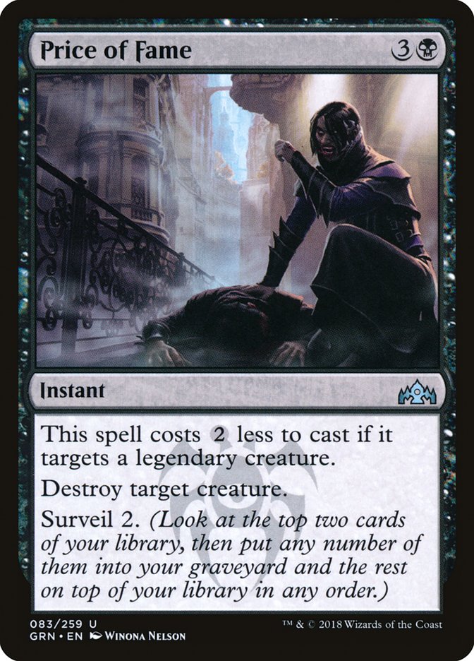 Price of Fame [Guilds of Ravnica] (83)
