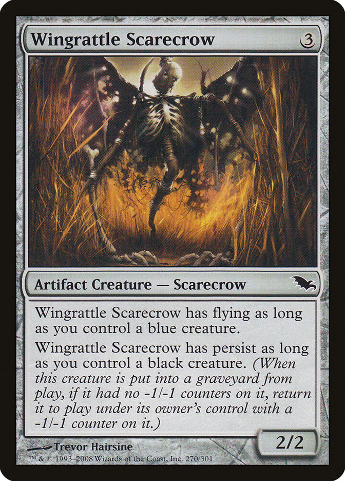 Wingrattle Scarecrow [Shadowmoor] (270)