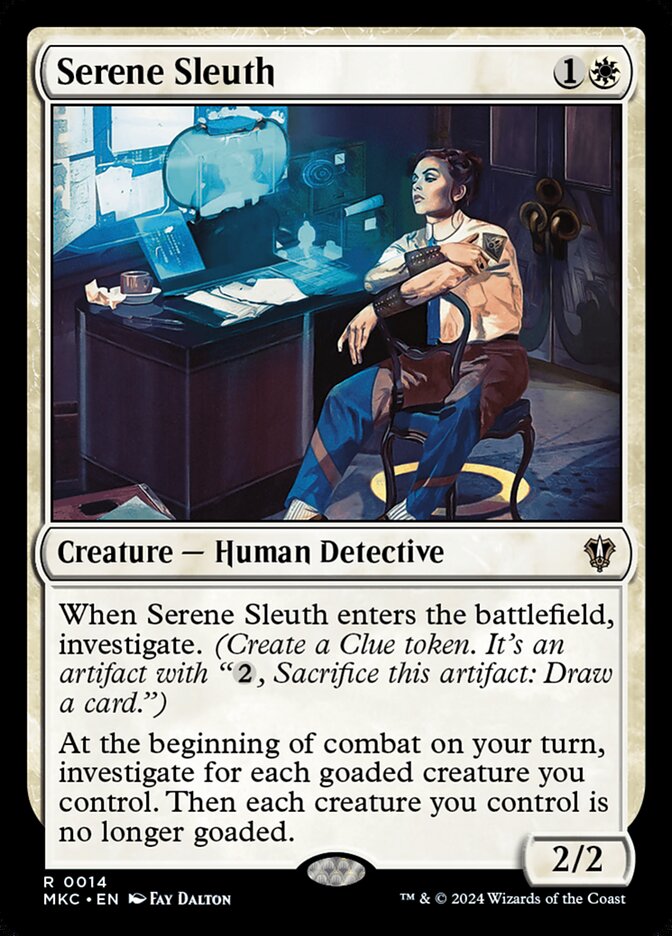 Serene Sleuth [Murders at Karlov Manor Commander] (14)