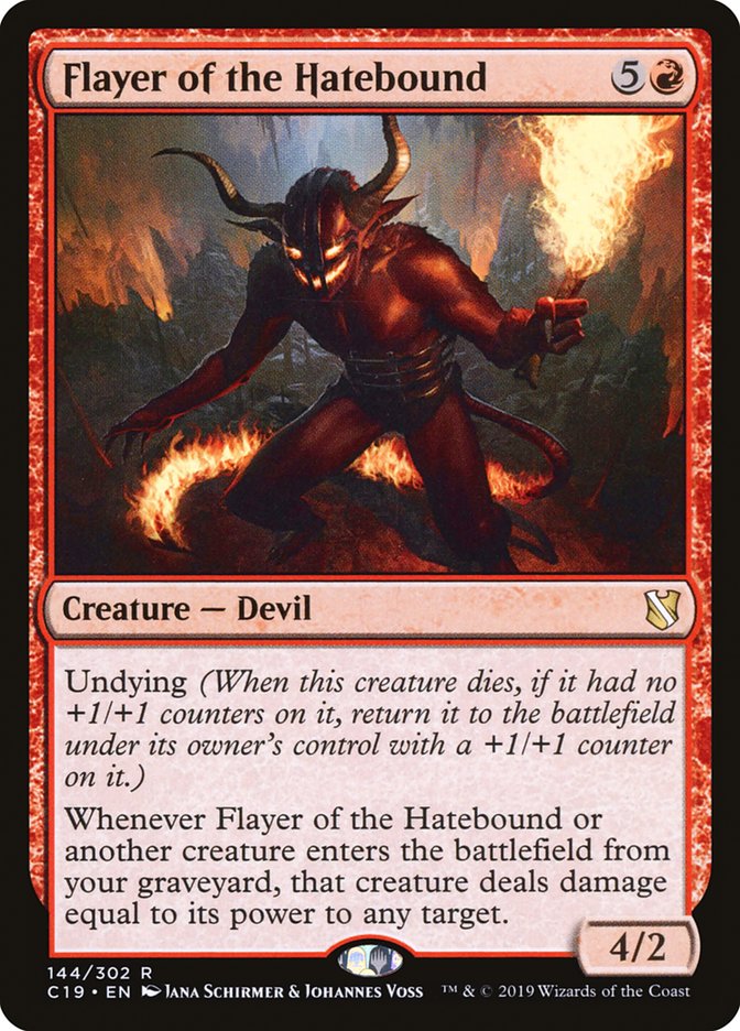 Flayer of the Hatebound [Commander 2019] (144)
