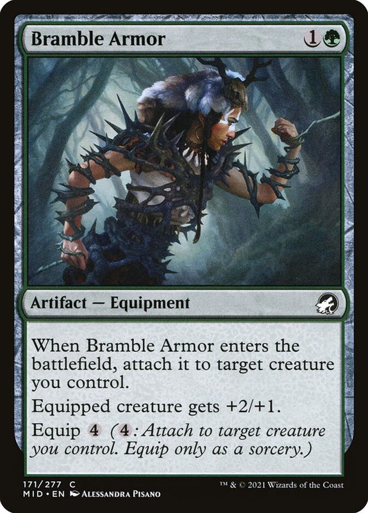 Bramble Armor [Innistrad: Midnight Hunt] (171)