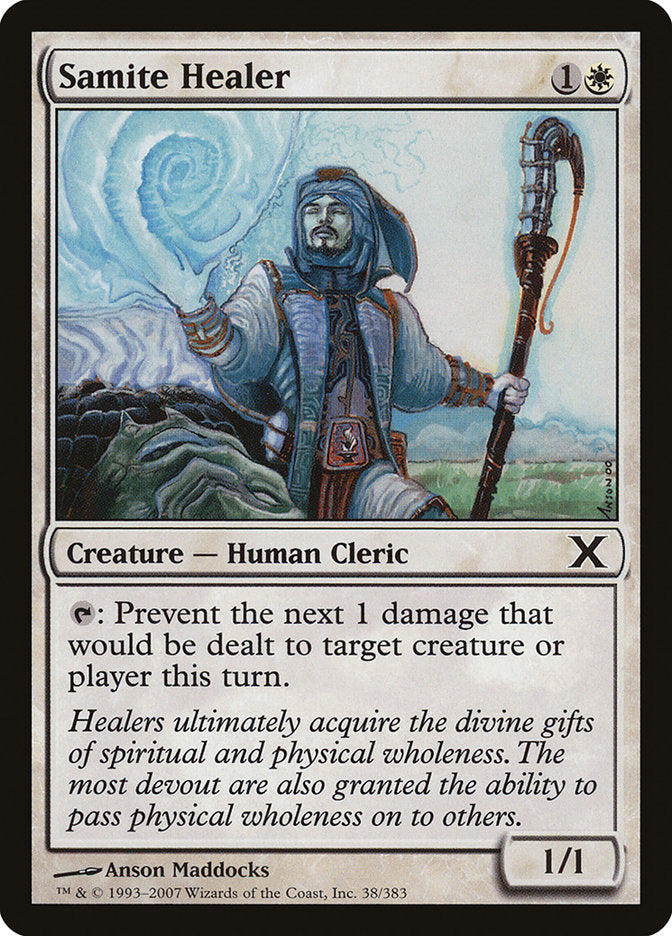 Samite Healer [Tenth Edition] (38)
