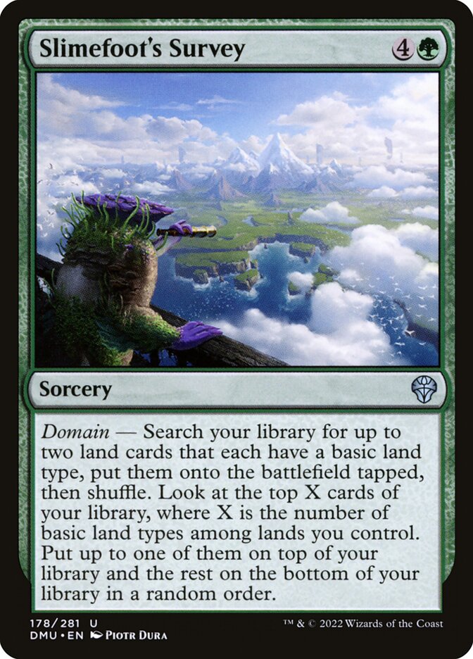 Slimefoot's Survey [Dominaria United] (178)