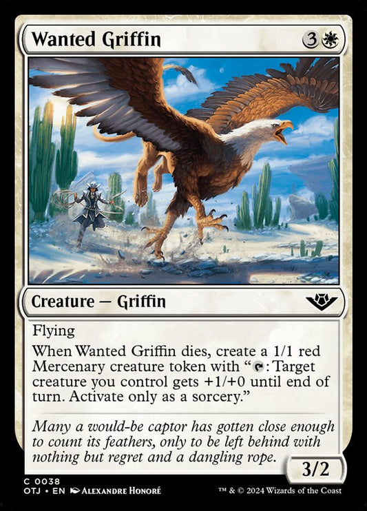 Wanted Griffin [Outlaws of Thunder Junction] (38)