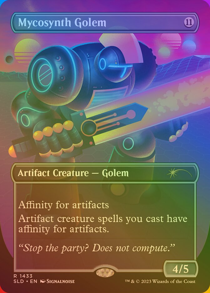 Mycosynth Golem [Secret Lair Drop] (1433★)