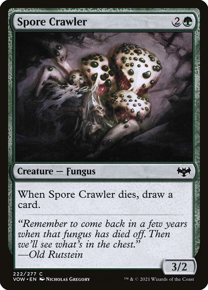 Spore Crawler [Innistrad: Crimson Vow] (222)