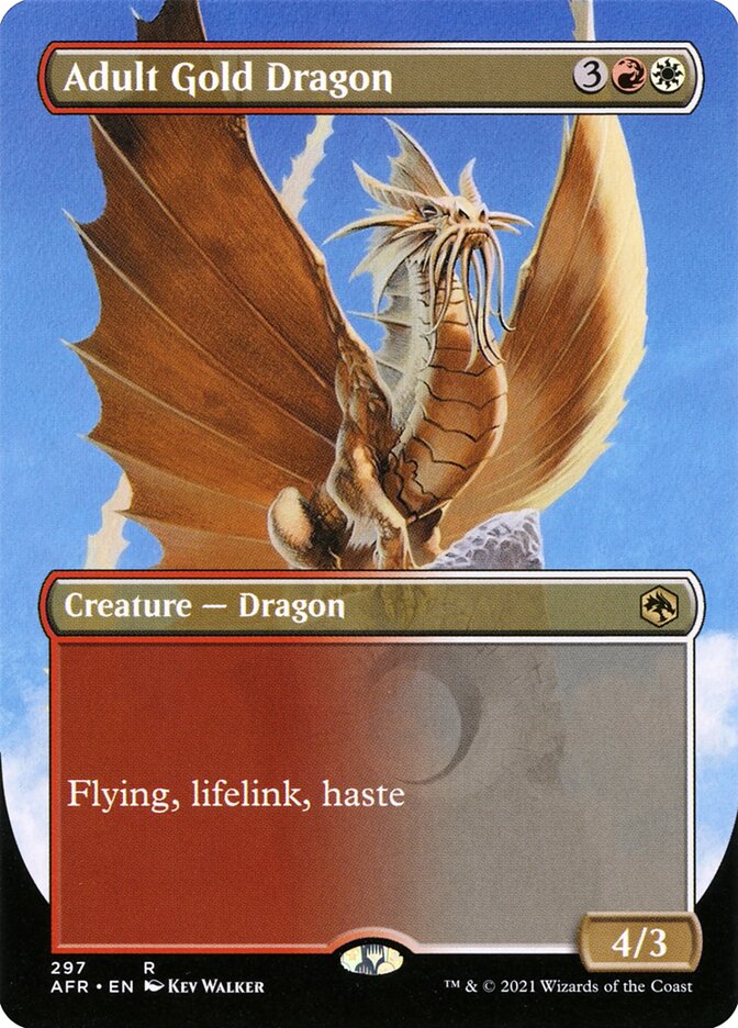 Adult Gold Dragon [Adventures in the Forgotten Realms] (297)