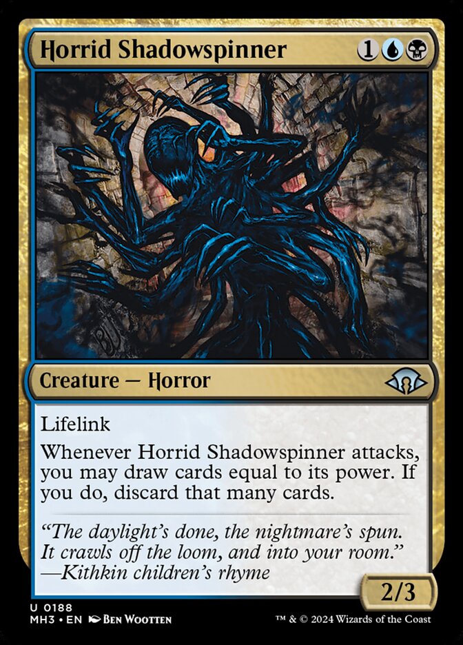 Horrid Shadowspinner [Modern Horizons 3] (188)