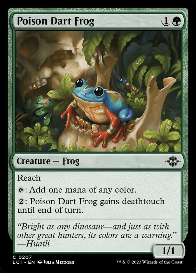 Poison Dart Frog [The Lost Caverns of Ixalan] (207)