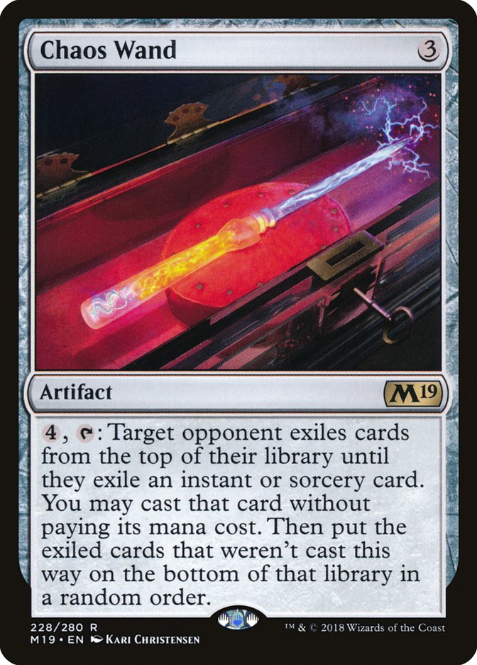 Chaos Wand [Core Set 2019] (228)