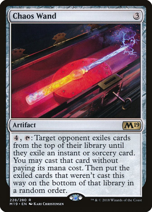 Chaos Wand [Core Set 2019] (228)