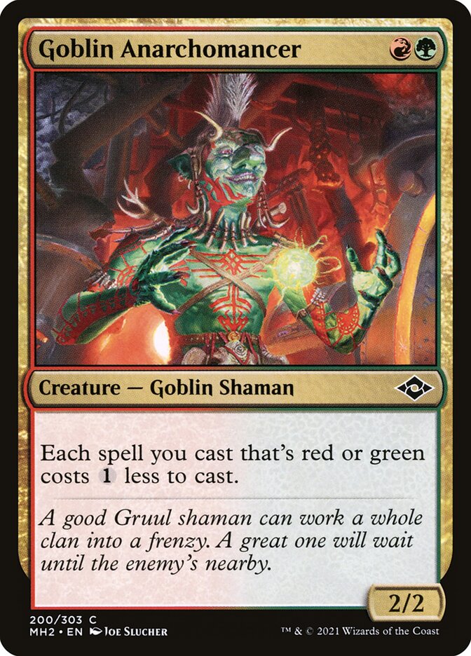 Goblin Anarchomancer [Modern Horizons 2] (200)