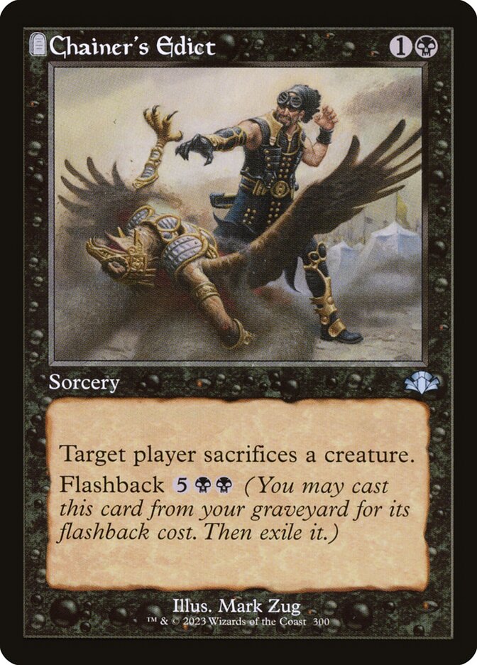 Chainer's Edict [Dominaria Remastered] (300)