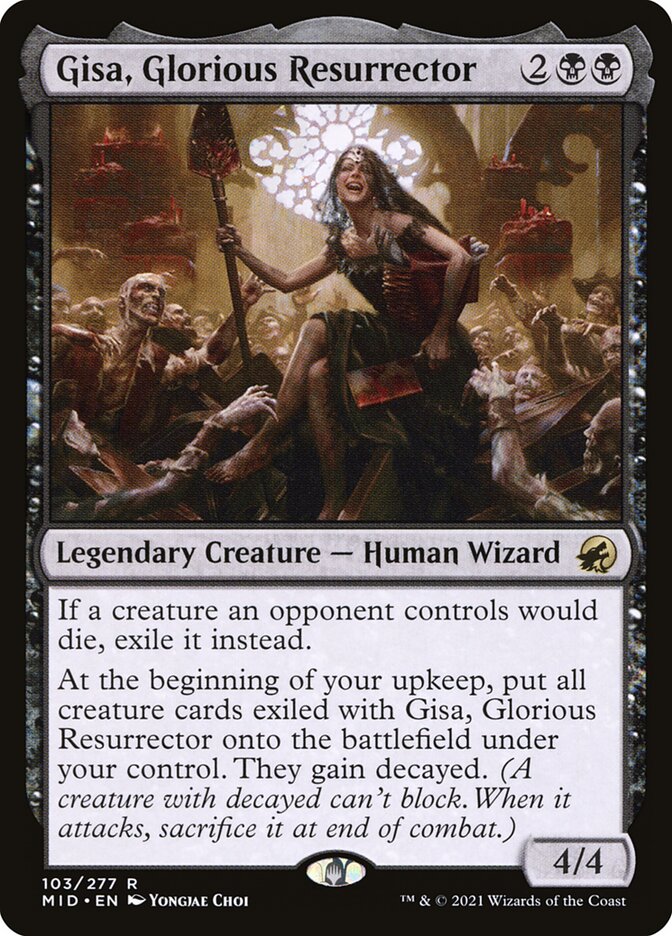 Gisa, Glorious Resurrector [Innistrad: Midnight Hunt] (103)