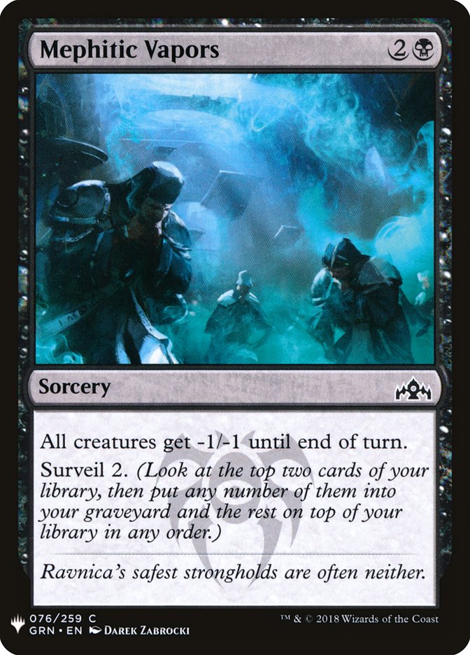 Mephitic Vapors [The List] (GRN-76)