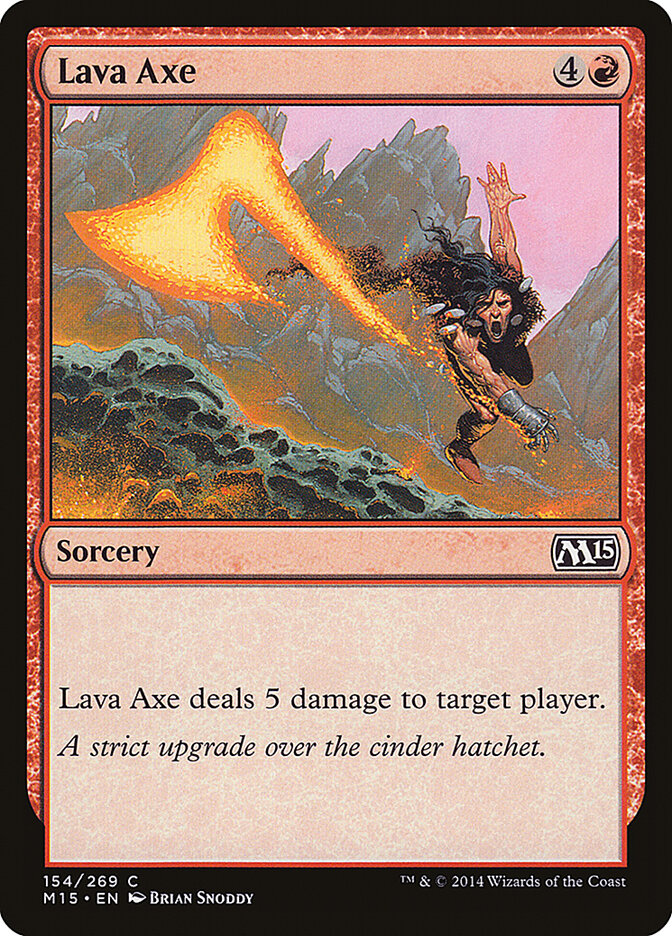 Lava Axe [Magic 2015] (154)