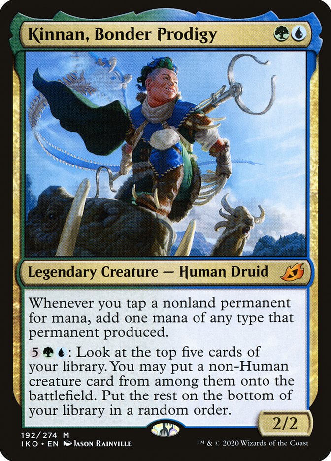 Kinnan, Bonder Prodigy [Ikoria: Lair of Behemoths] (192)