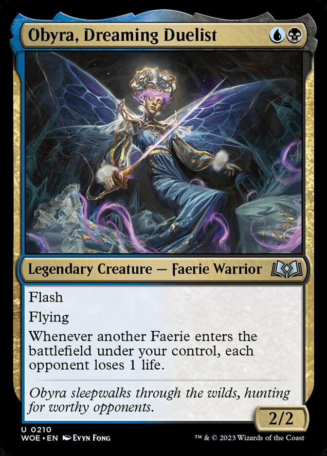 Obyra, Dreaming Duelist [Wilds of Eldraine] (210)